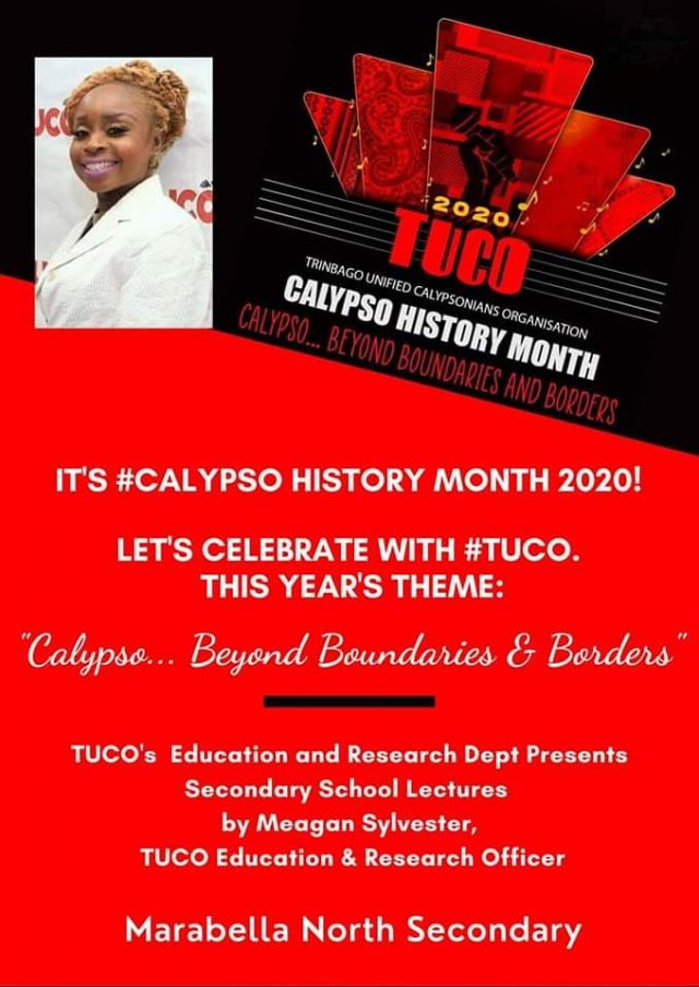 2020 Calypso Heritage Month Lecture